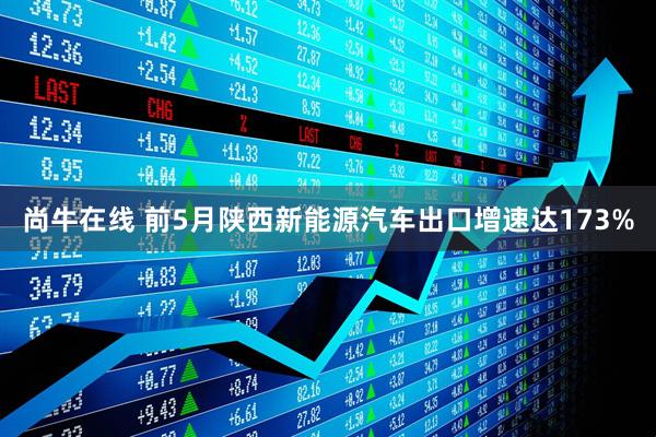 尚牛在线 前5月陕西新能源汽车出口增速达173%