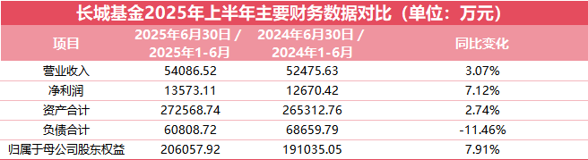 数据来源：长城证券2025年半年度报告
